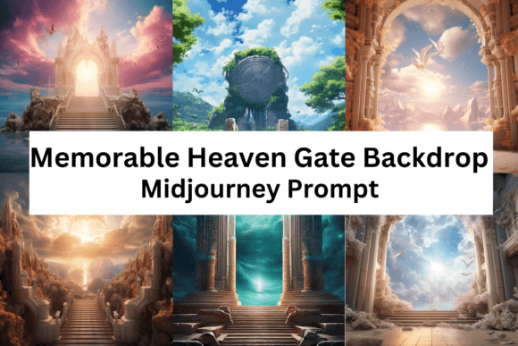 Download Memorable Heavens Gate Digital Backdrops - Digital backdrops Collection