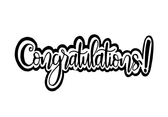 Download Congratulations, Hand Lettering - Congratulations Collection