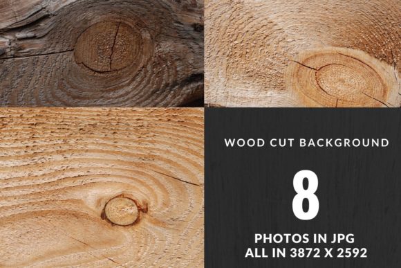 Download Wood Slices Digital Background Set. Wood - Digital background Collection